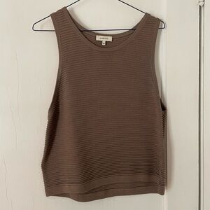 Aritzia Babaton knit tank top in small